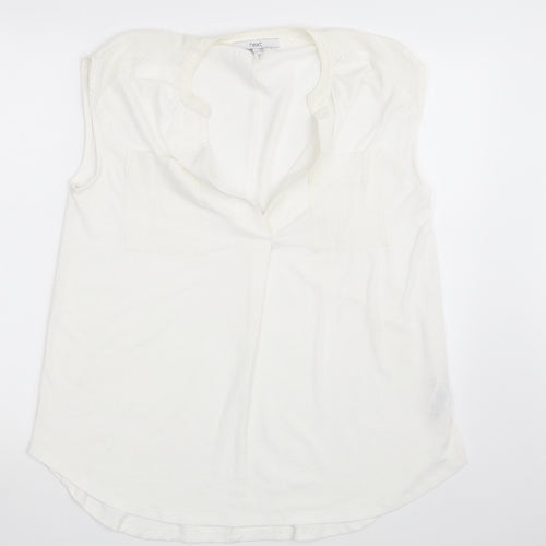 NEXT Womens Ivory   Basic Blouse Size 14