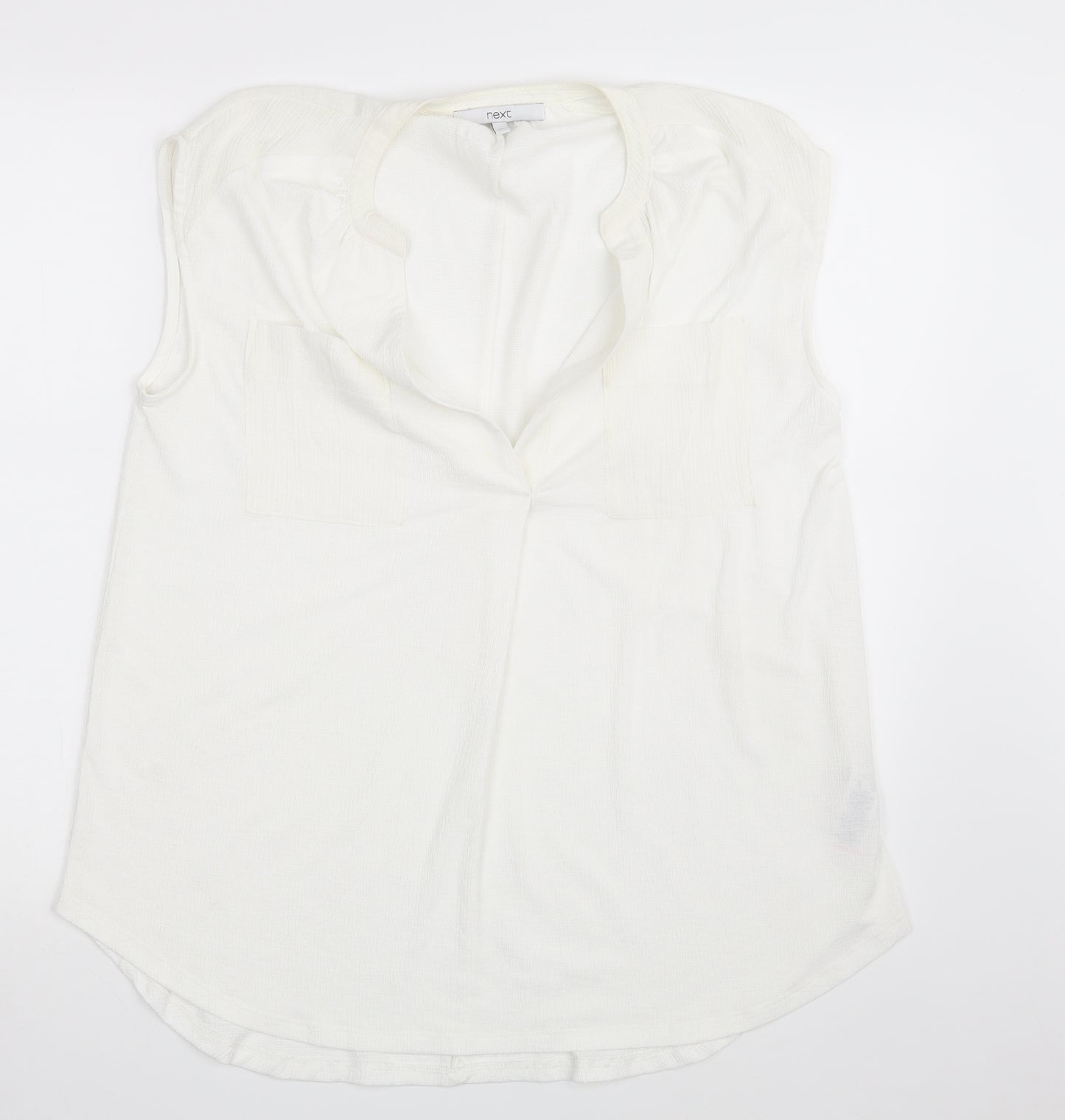 NEXT Womens Ivory   Basic Blouse Size 14
