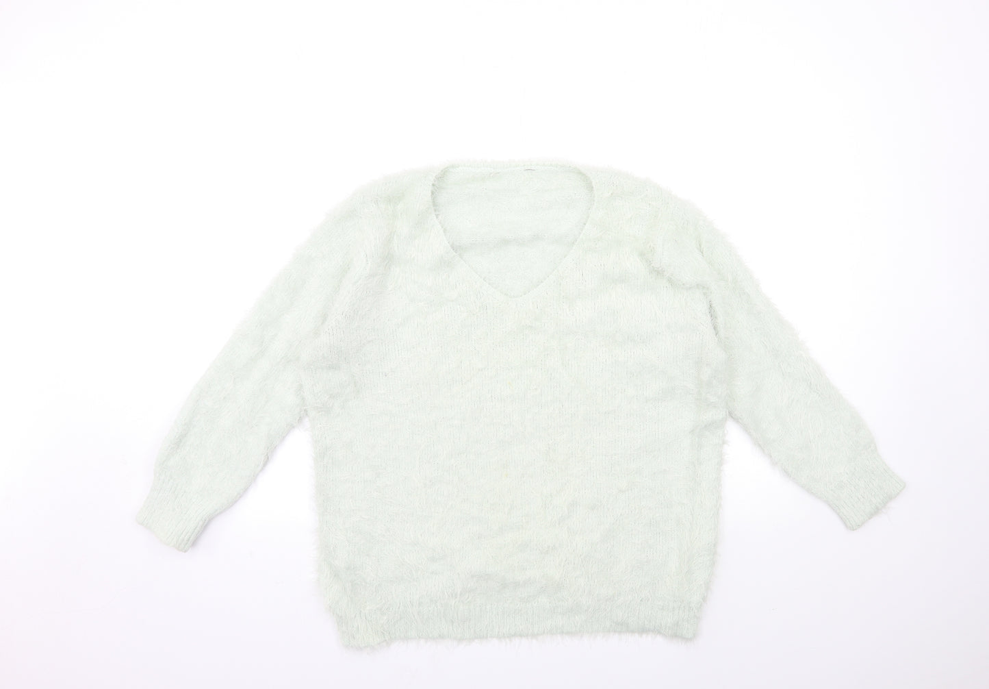 Peacocks Womens Blue  Knit Pullover Jumper Size L