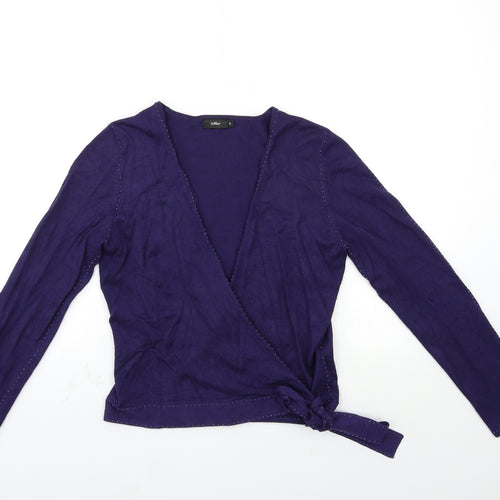inwear Womens Blue  Knit Cardigan Jumper Size M