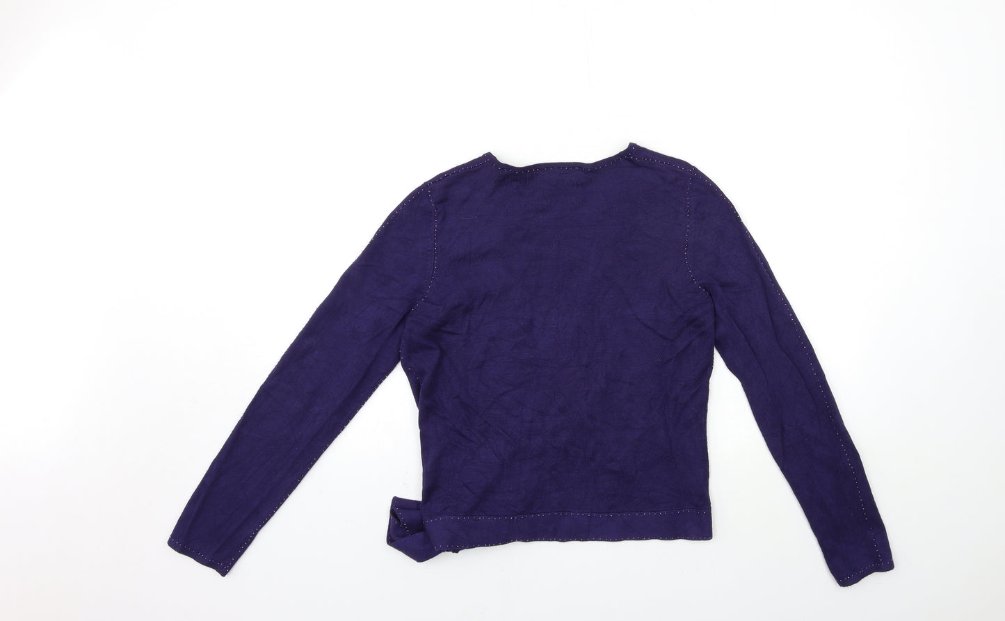 inwear Womens Blue  Knit Cardigan Jumper Size M