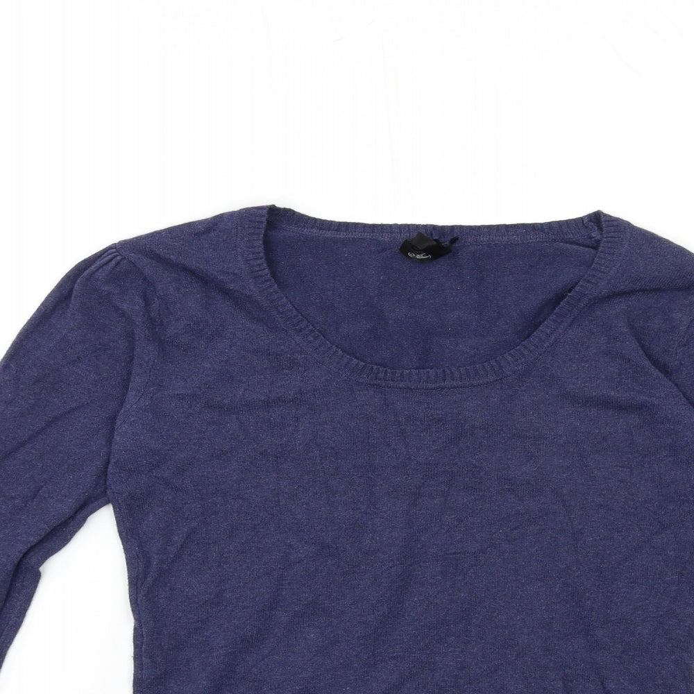 Atmosphere Womens Blue  Knit Pullover Jumper Size 8
