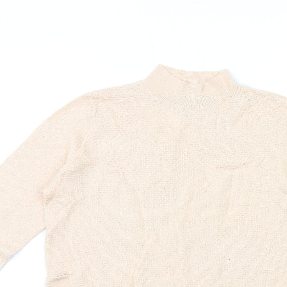 F&F Womens Pink  Knit Pullover Jumper Size 8