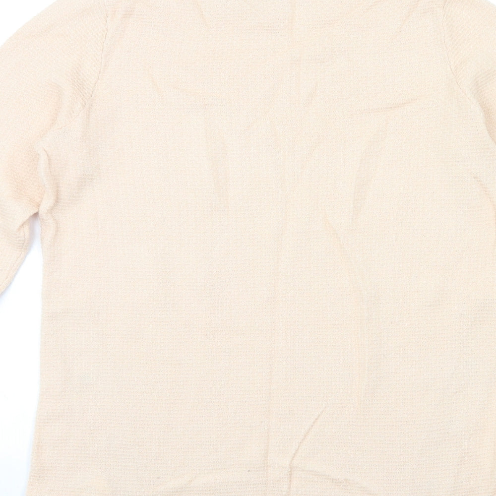 F&F Womens Pink  Knit Pullover Jumper Size 8