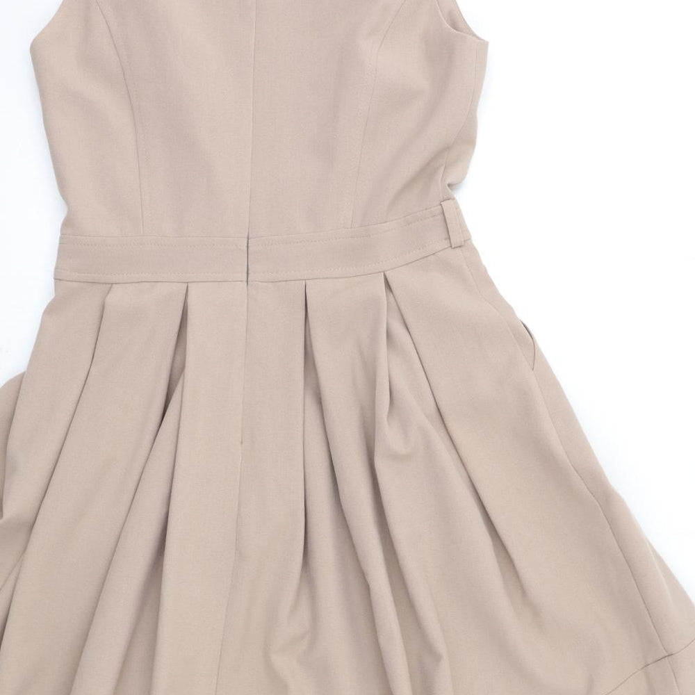 New Look Womens Brown   Fit & Flare  Size 12