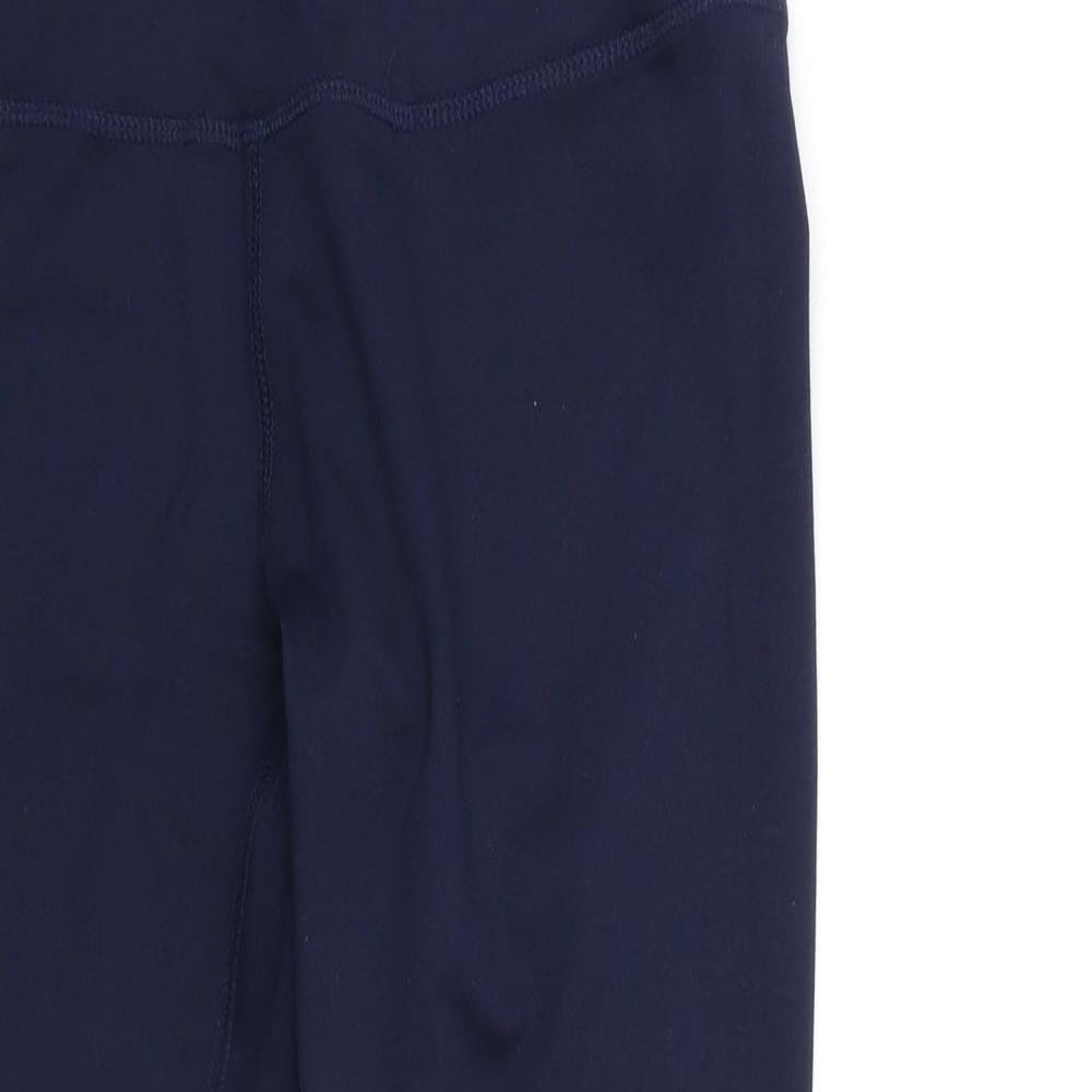 lbx Womens Blue   Compression Leggings Size M L26 in