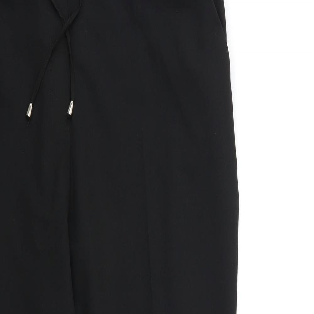 Tailored Womens Black   Trousers  Size 18 L30 in