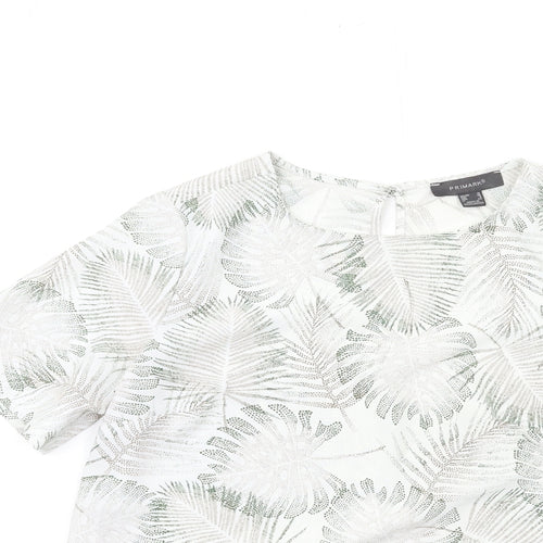 Primark Womens White   Basic Blouse Size 10