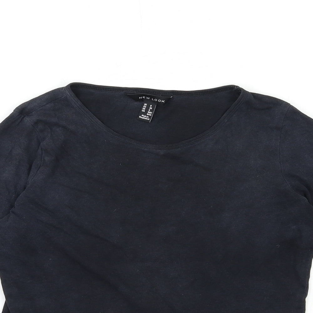 New Look Womens Grey   Basic T-Shirt Size 8