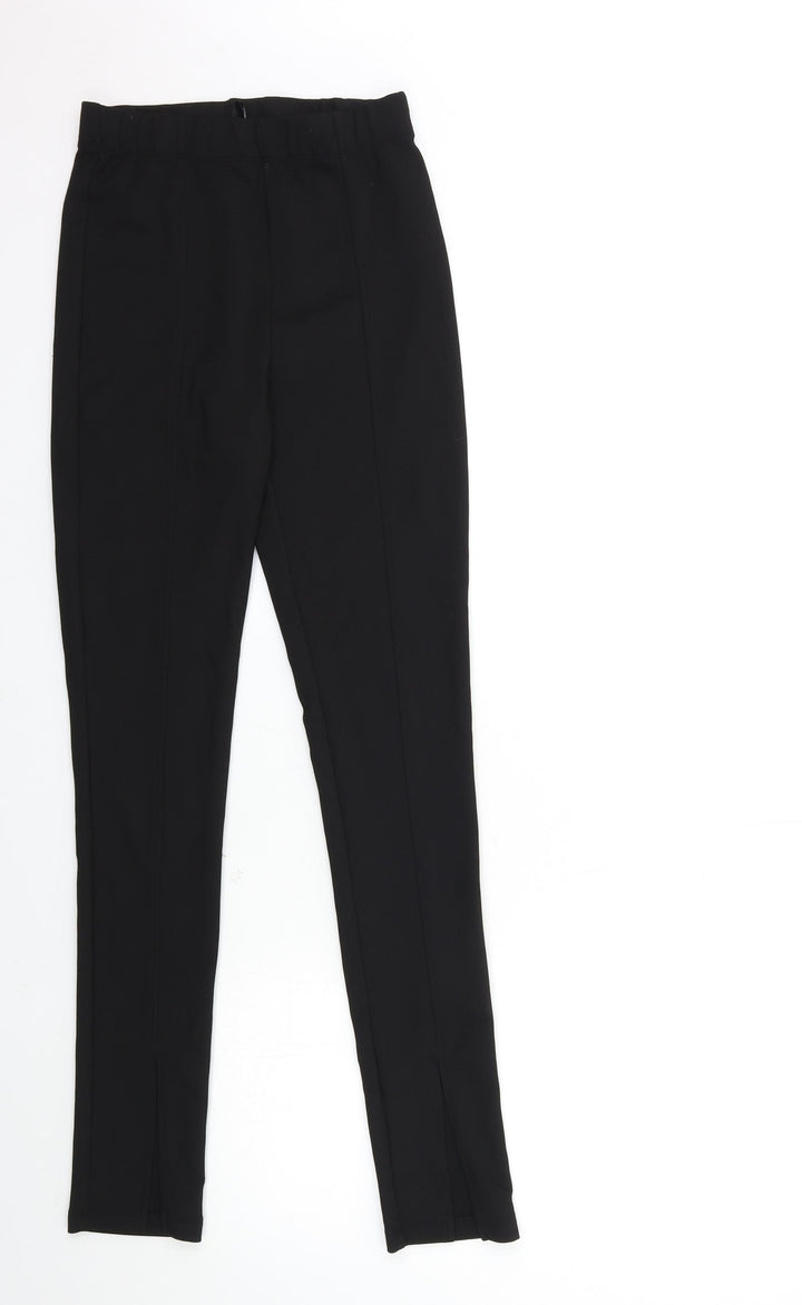 H&M Womens Black Trousers Size S L29 in