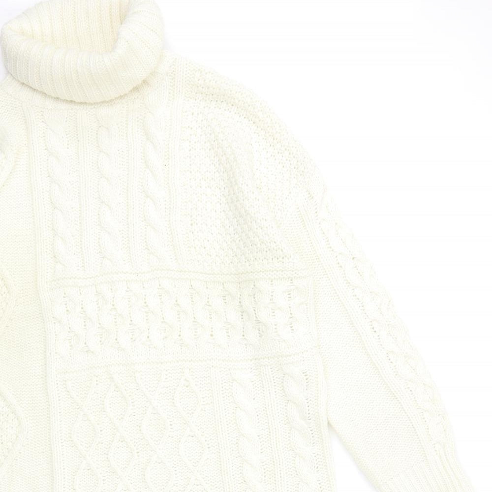 George Womens White   Jumper Dress  Size L