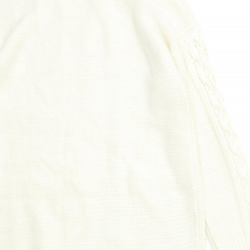George Womens White   Jumper Dress  Size L
