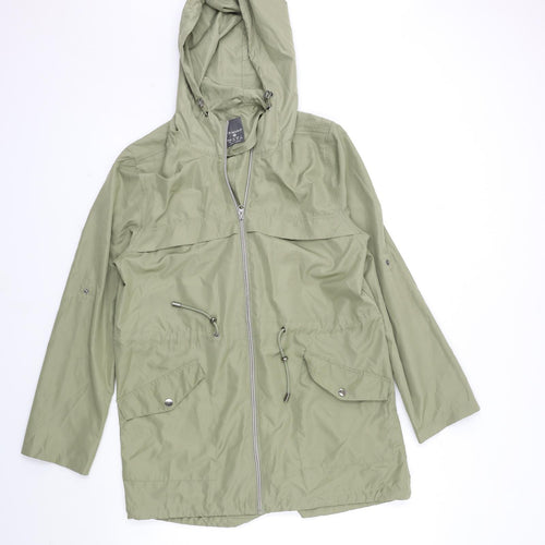 Primark Womens Green   Overcoat Coat Size 6
