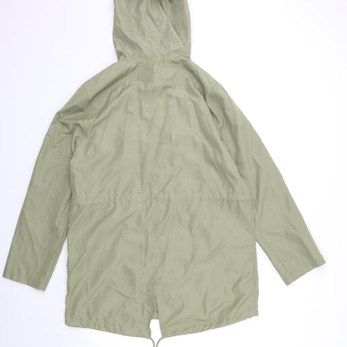 Primark Womens Green   Overcoat Coat Size 6