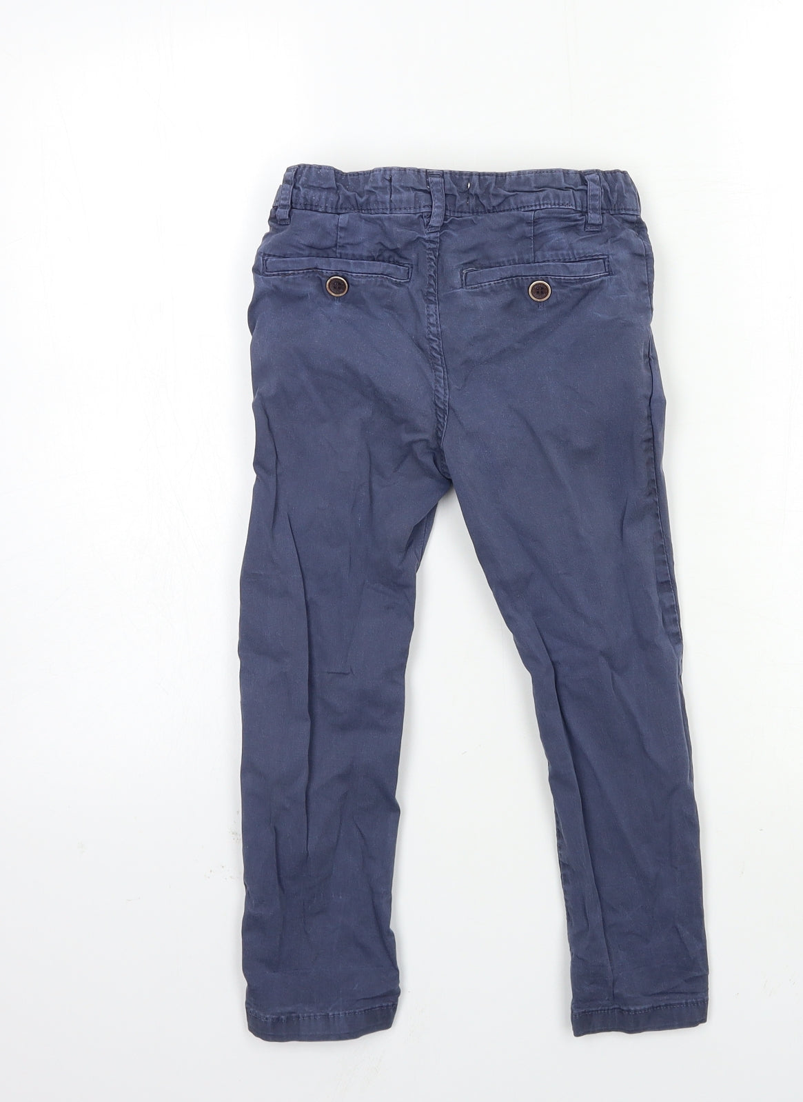 Minoti Boys Blue   Chino Trousers Size 3-4 Years