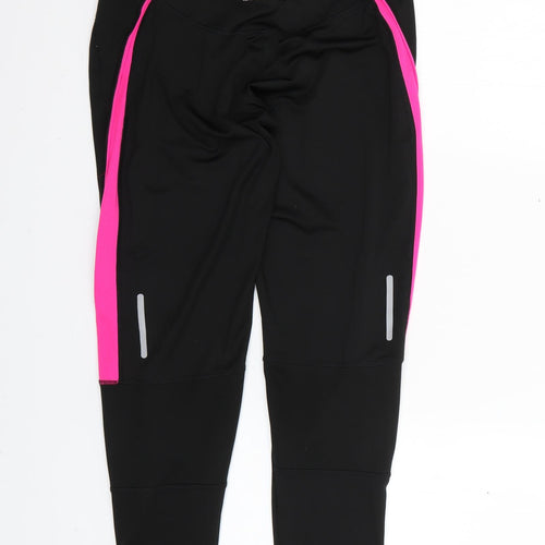 Karrimor Womens Black   Cropped Leggings Size 12 L25 in