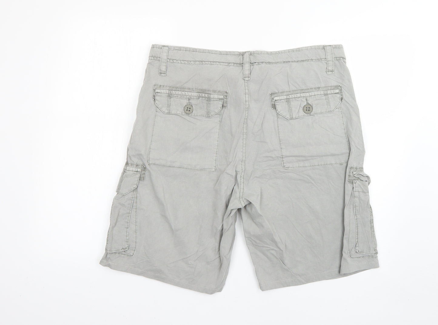 Easy Mens Grey   Sweat Shorts Size 34