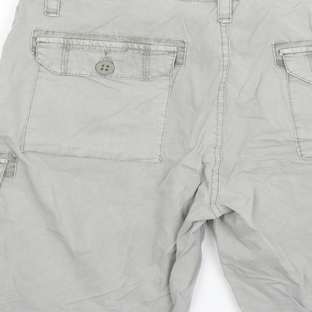 Easy Mens Grey   Sweat Shorts Size 34