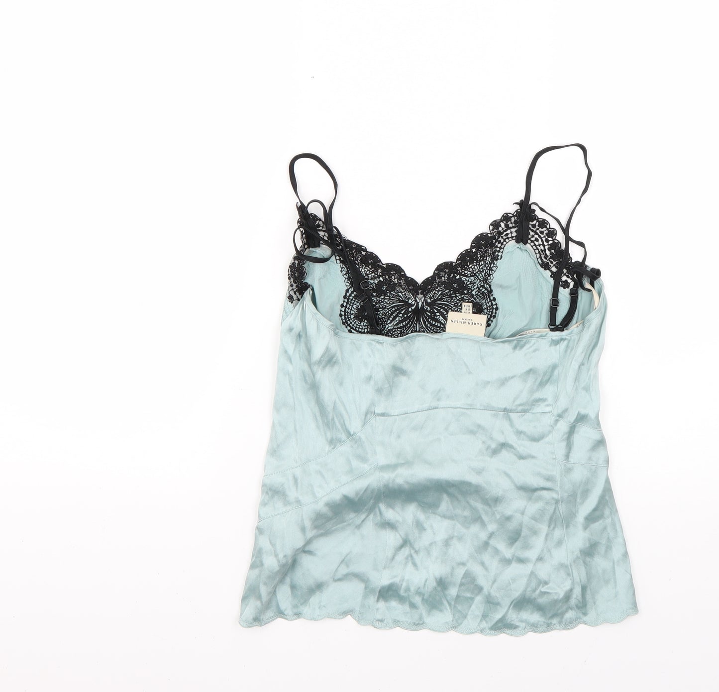 Karen Millen Womens Green   Basic Blouse Size 10