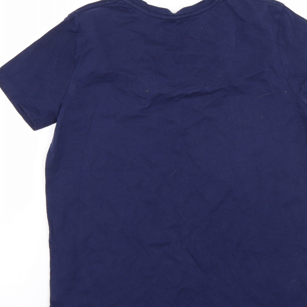eden project Womens Blue   Basic T-Shirt Size 10
