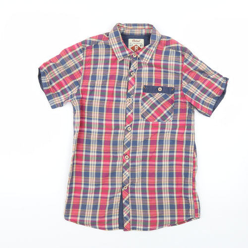 Primark Boys Multicoloured Check  Basic Button-Up Size 11-12 Years
