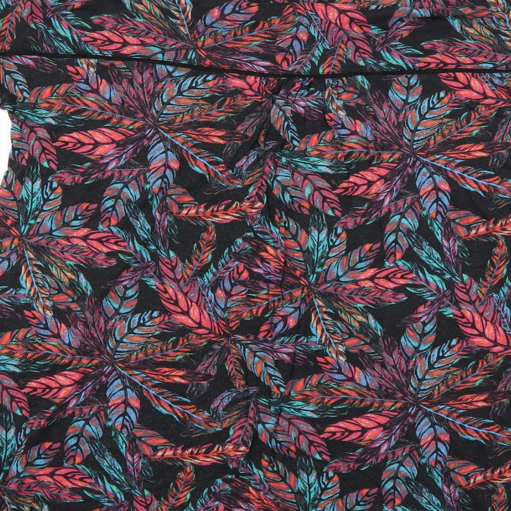 George Womens Multicoloured Floral  Basic T-Shirt Size 18