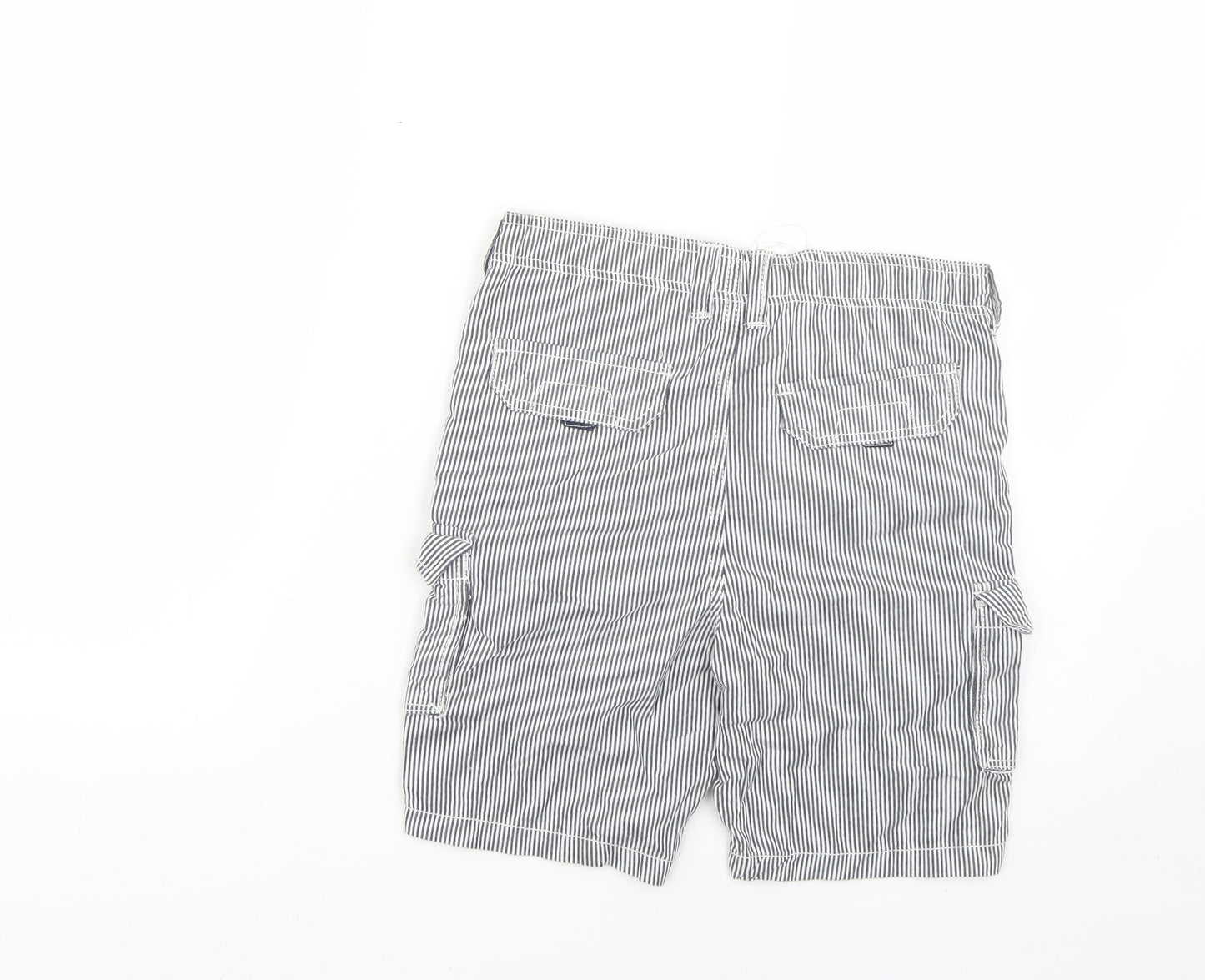Hullabaloo Boys Multicoloured Striped  Chino Shorts Size 9-10 Years