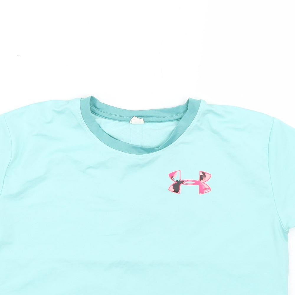 Under armour Womens Green   Basic T-Shirt Size M