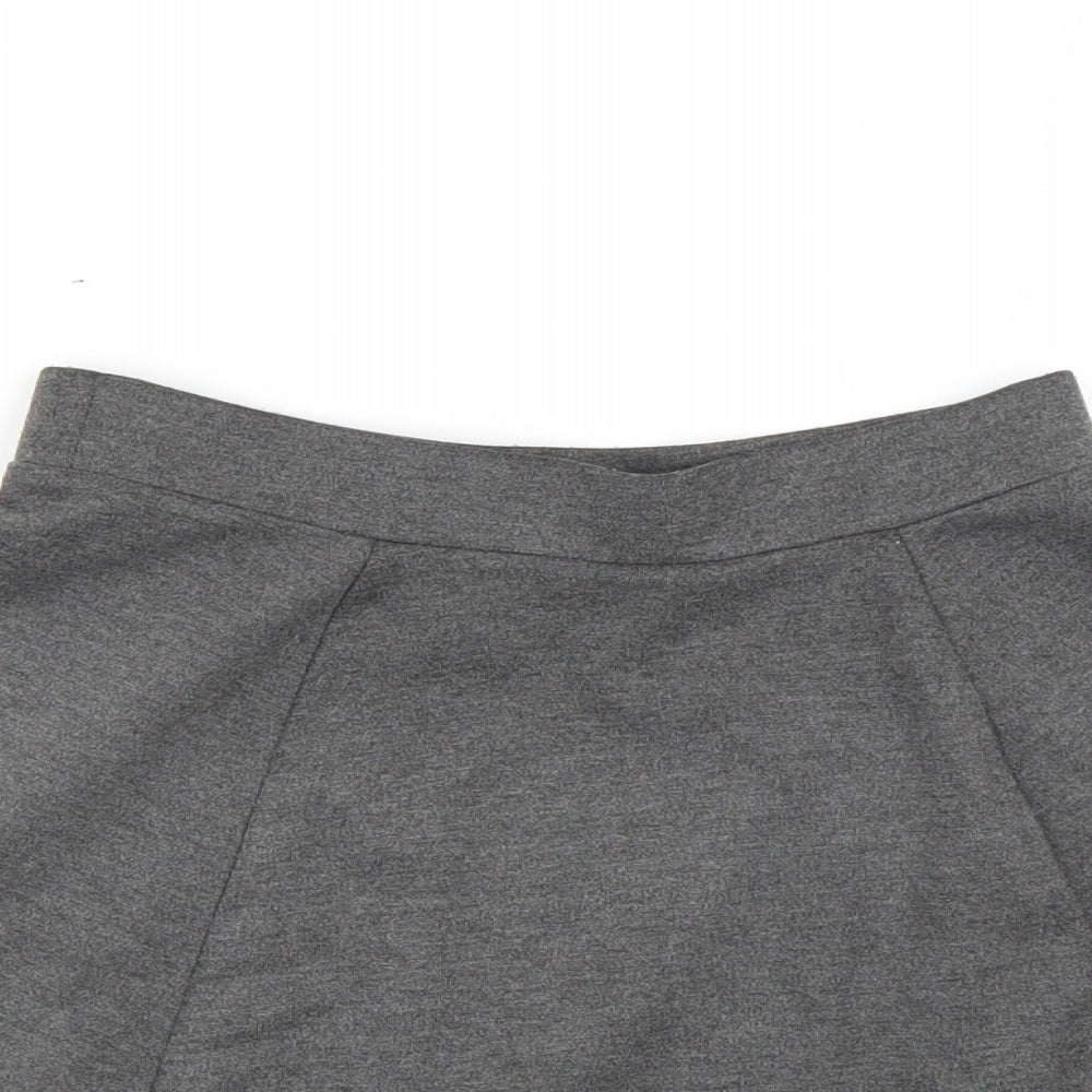 George Girls Grey   Mini Skirt Size 8-9 Years