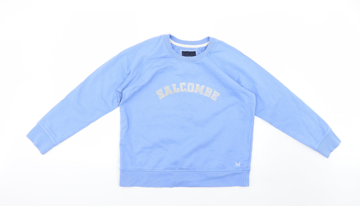 crew clothing company Womens Blue   Pullover Jumper Size 14