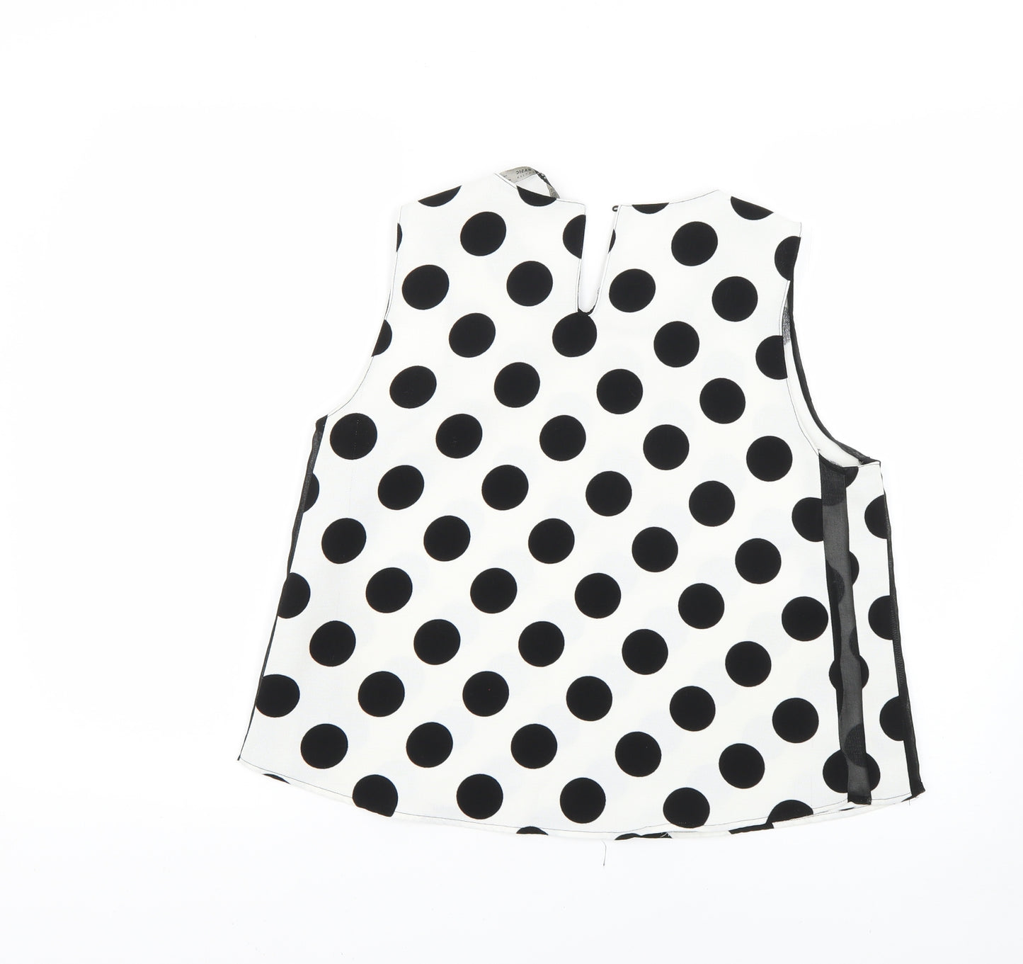 Zara Womens Multicoloured Polka Dot  Basic Blouse Size M