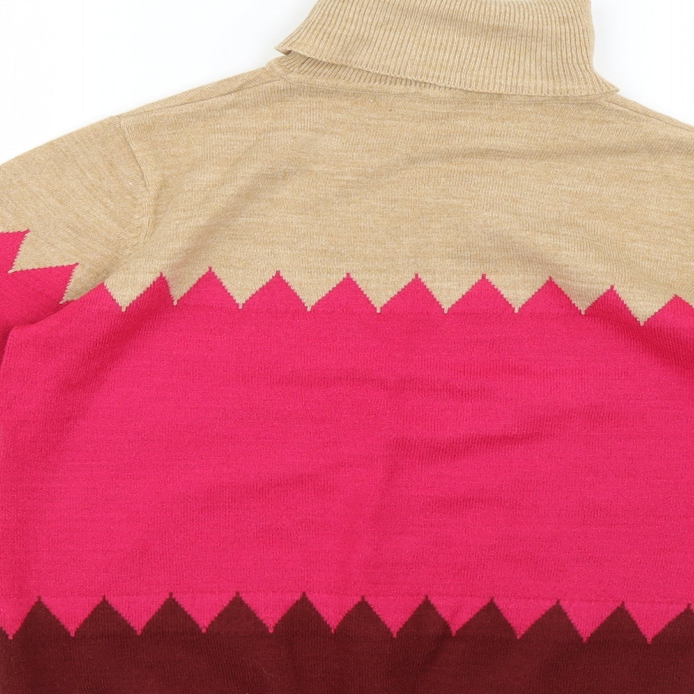 Marks and Spencer Womens Multicoloured   Pullover Jumper Size 10