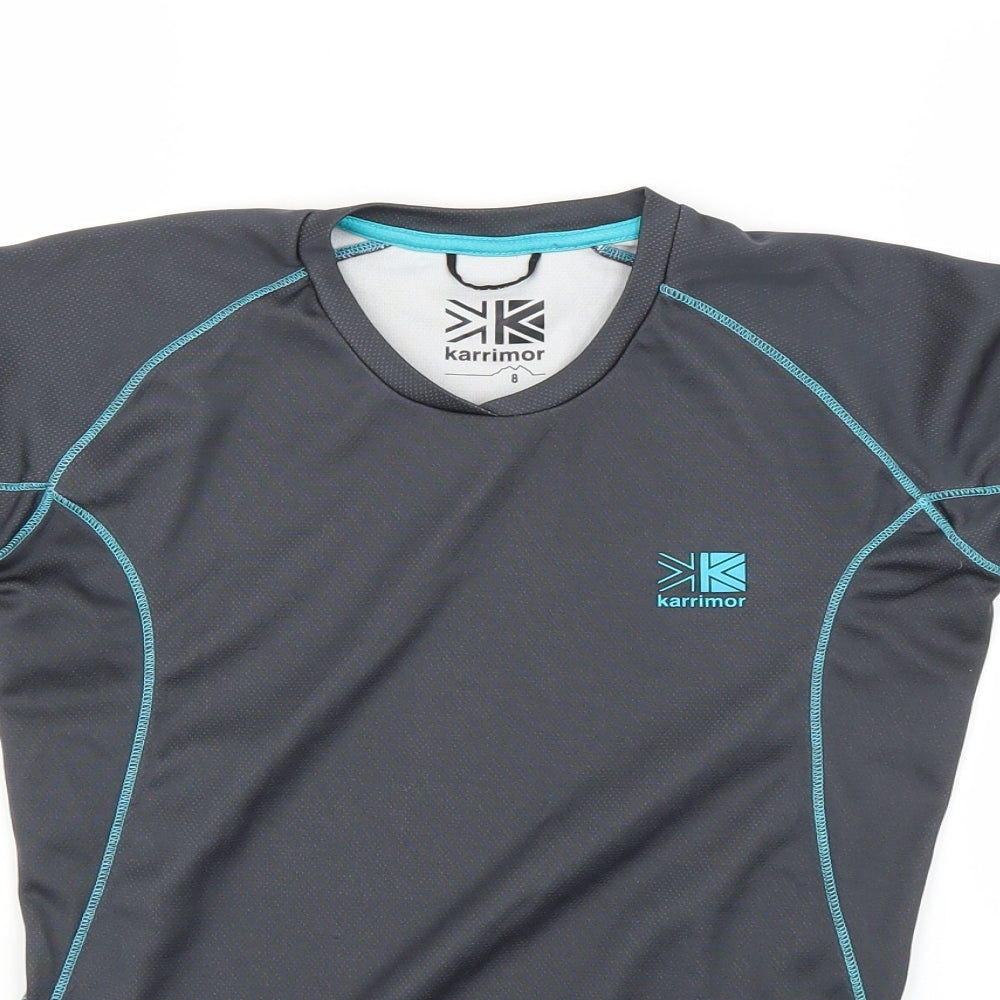 Karrimor Womens Grey   Basic T-Shirt Size 8