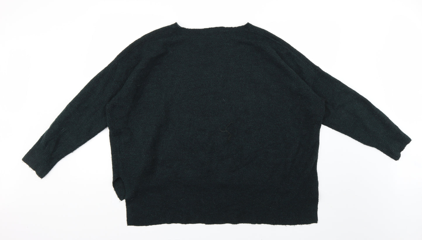 New Look Womens Green   Pullover Jumper Size M