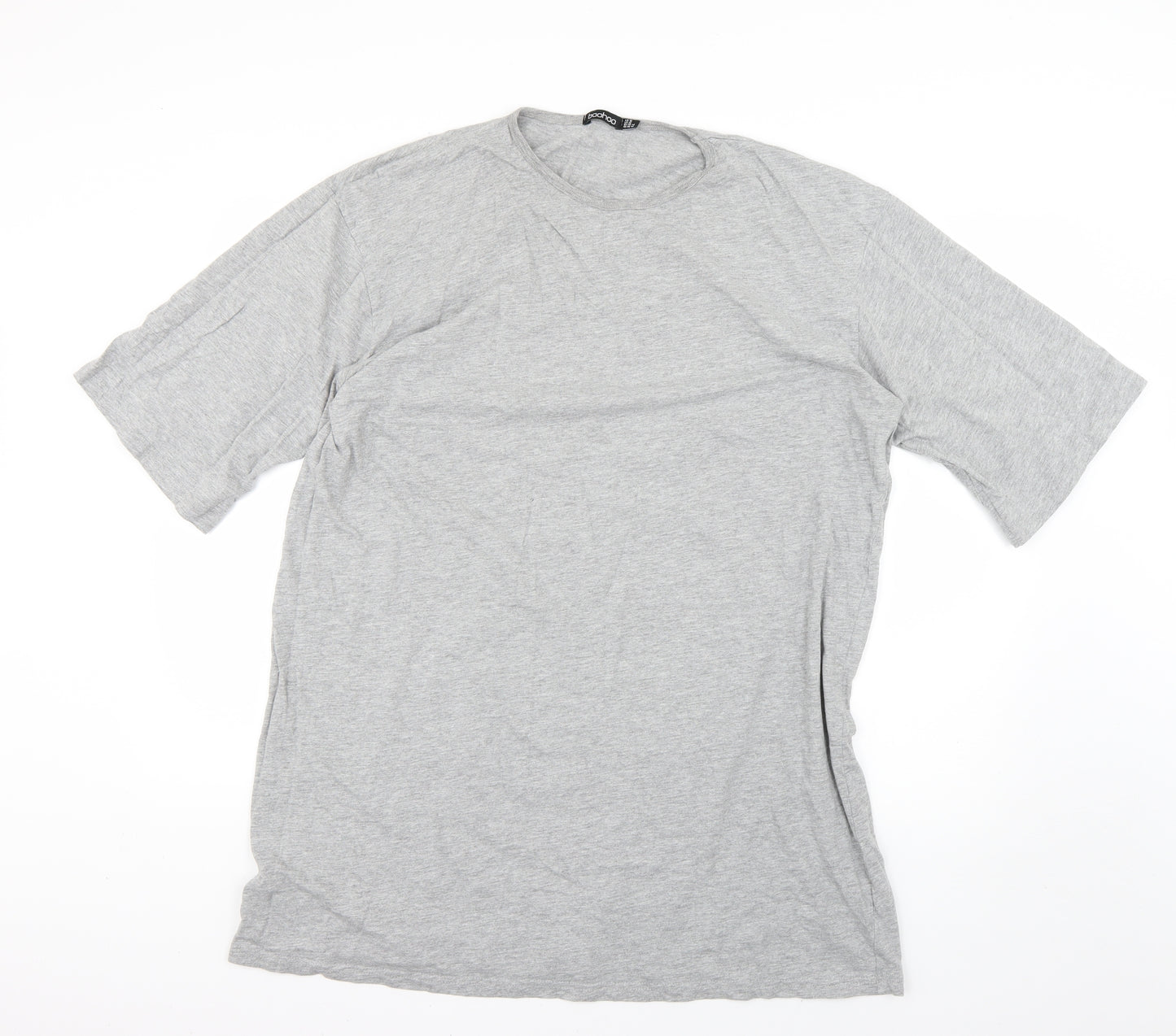 Boohoo Womens Grey   Basic T-Shirt Size 16