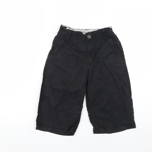 NEXT Boys Black   Cropped Trousers Size 6 Years