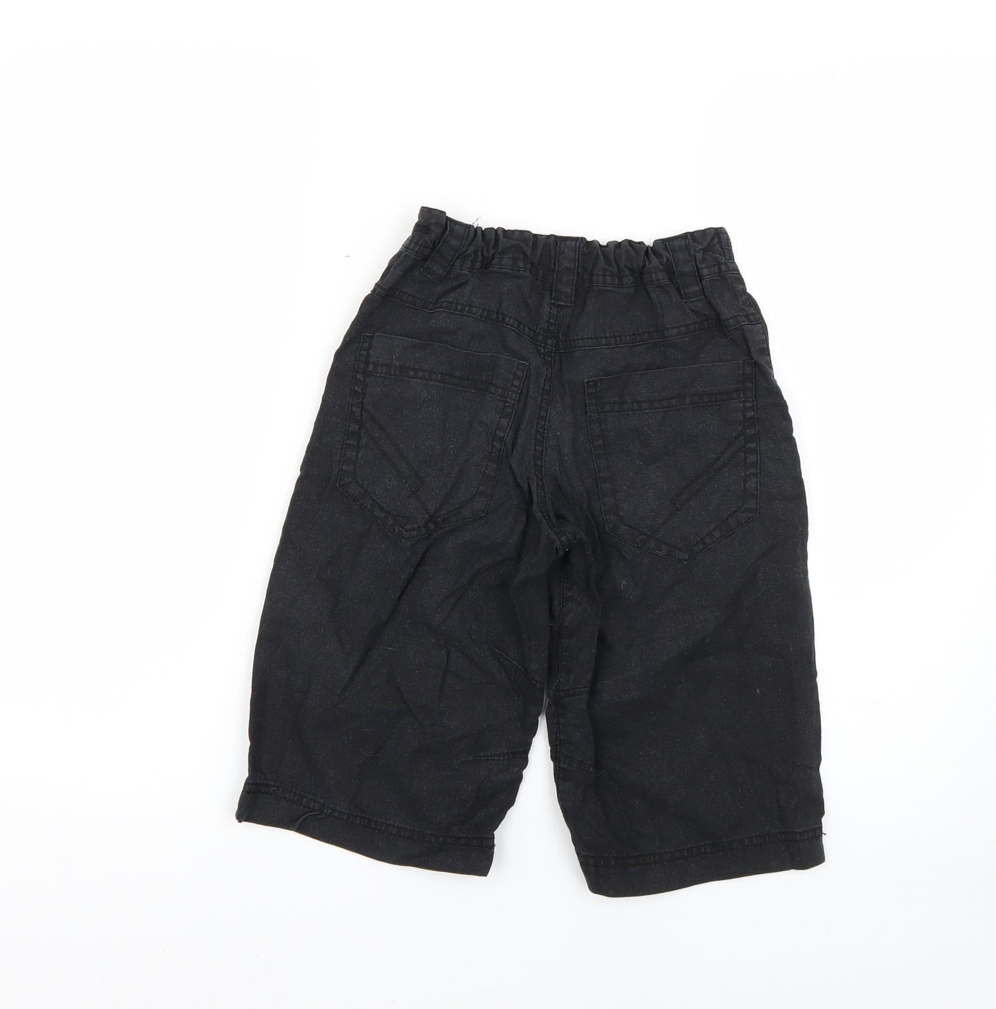 NEXT Boys Black   Cropped Trousers Size 6 Years