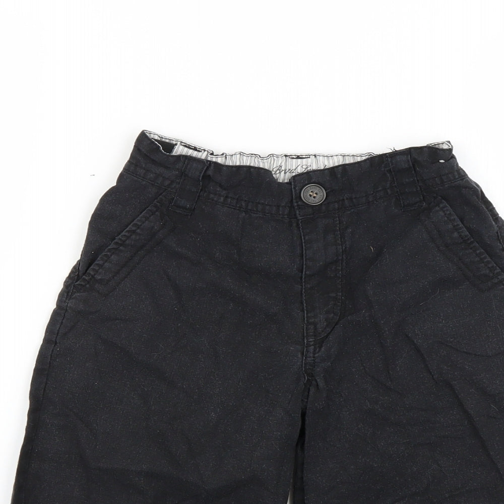 NEXT Boys Black   Cropped Trousers Size 6 Years