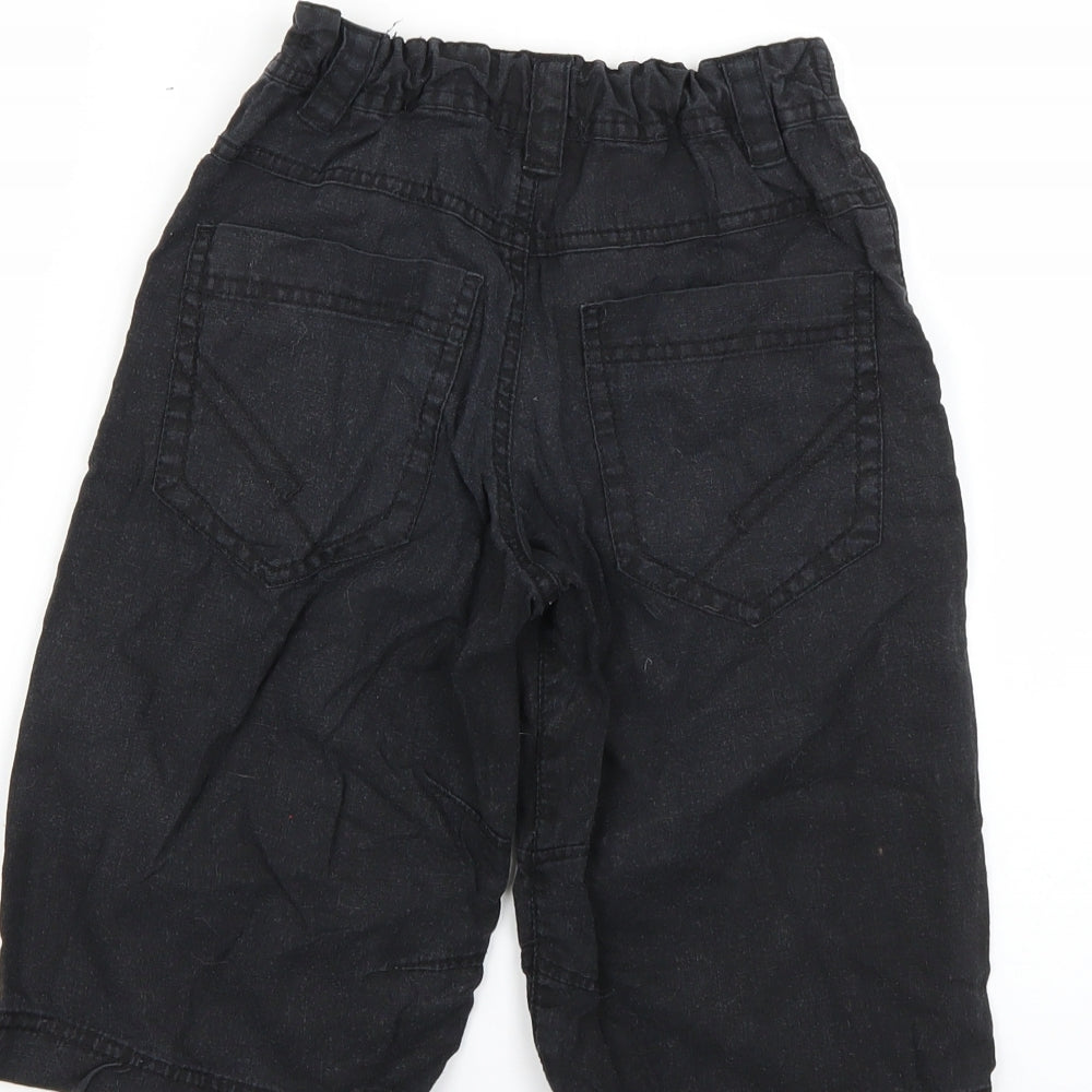 NEXT Boys Black   Cropped Trousers Size 6 Years