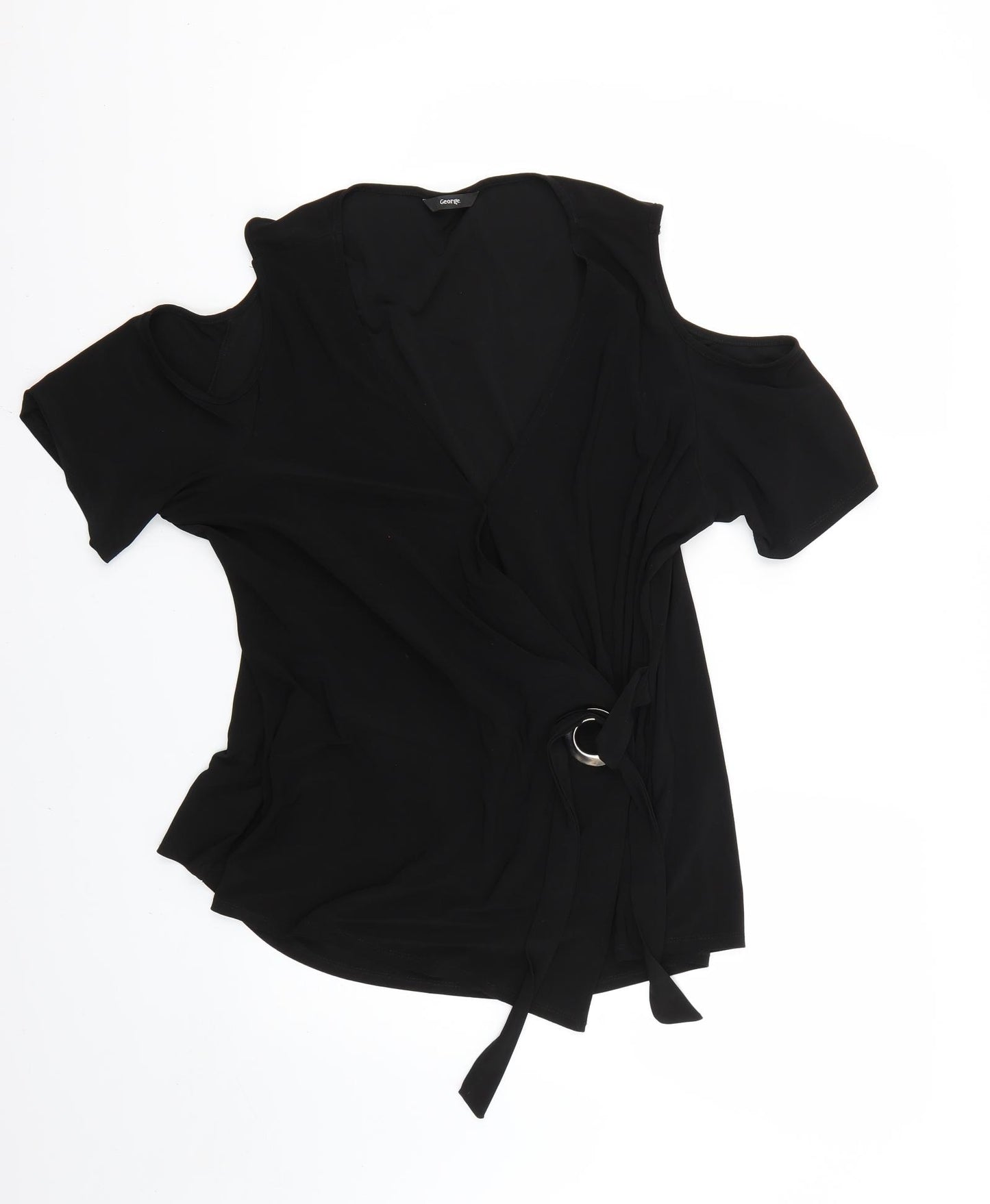 George Womens Black   Basic Blouse Size 20