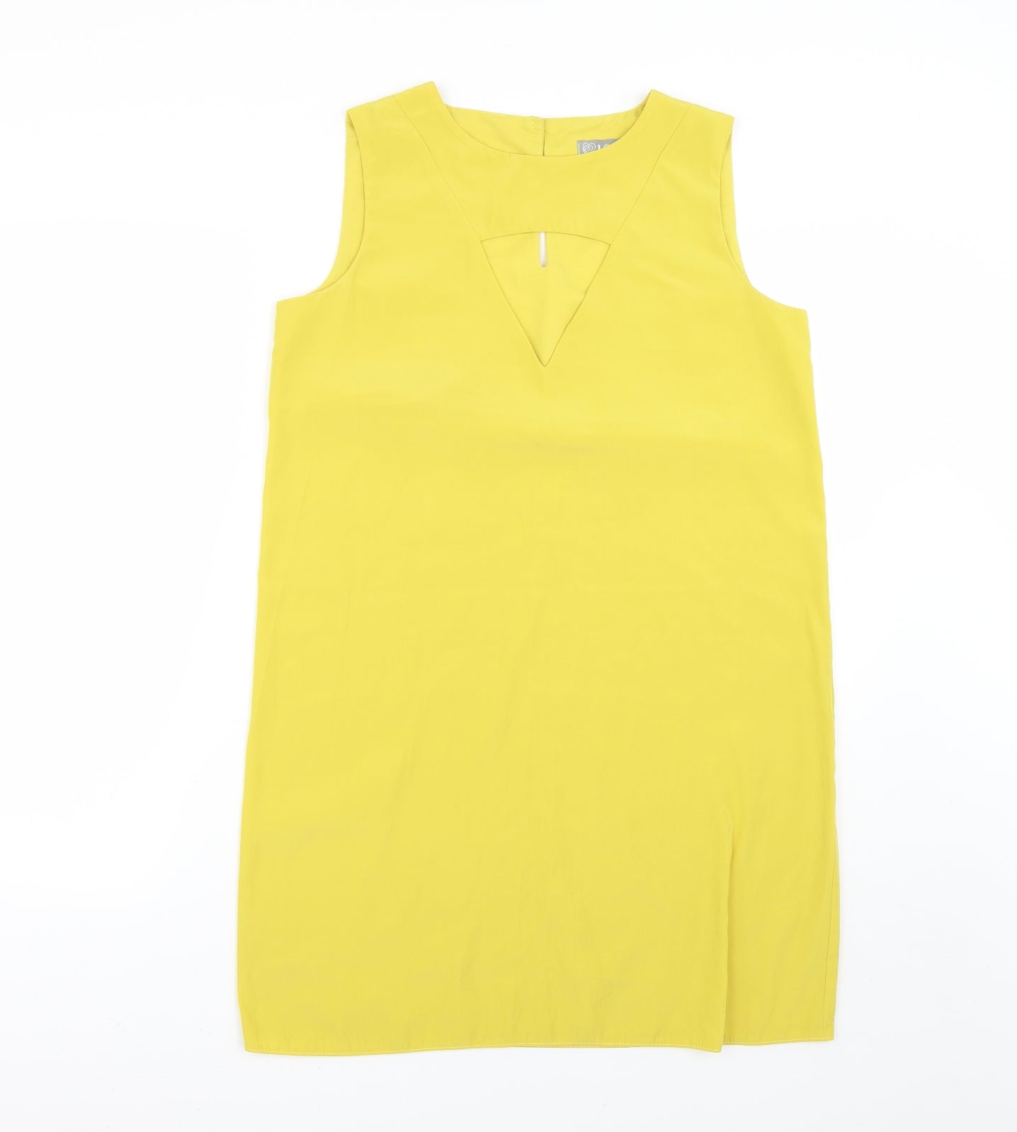 Love Womens Yellow   Shirt Dress  Size S