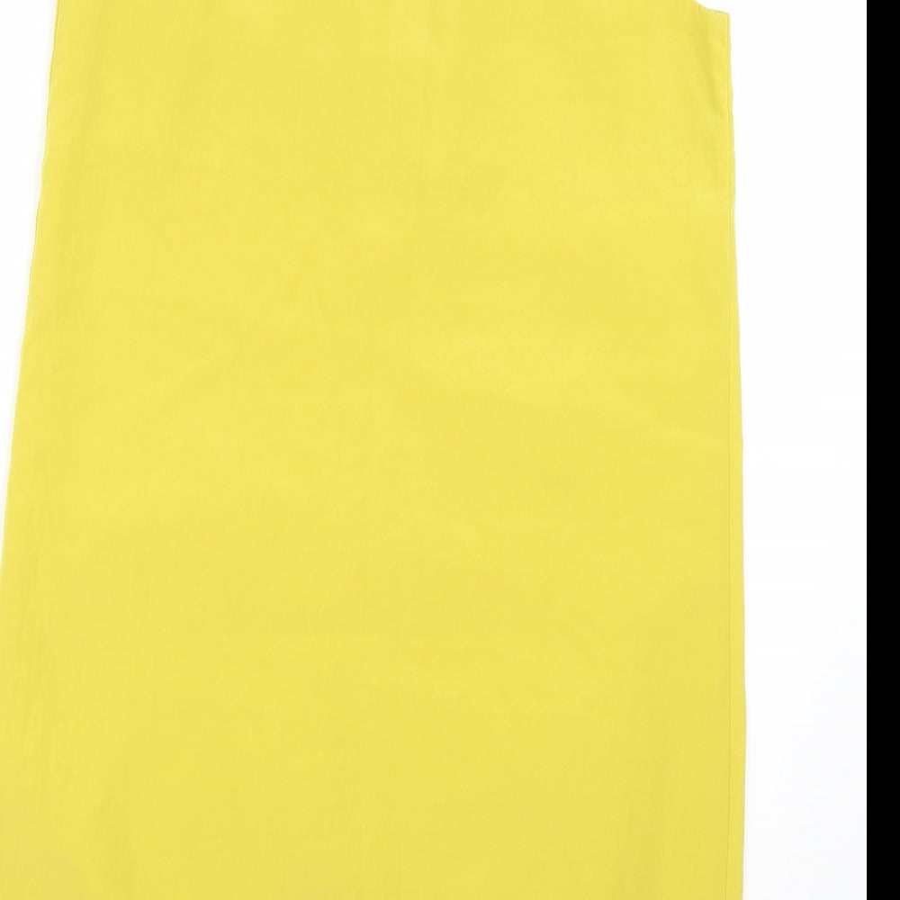 Love Womens Yellow   Shirt Dress  Size S