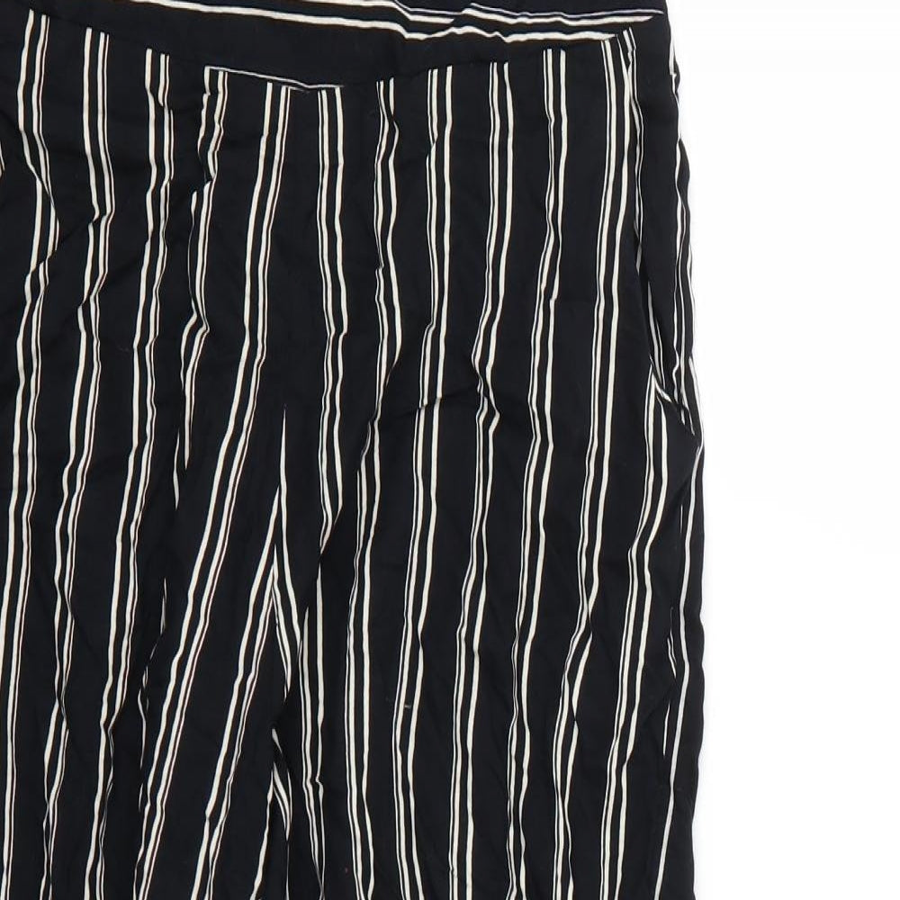 pep&co Womens Multicoloured Striped  Trousers  Size 8 L20 in