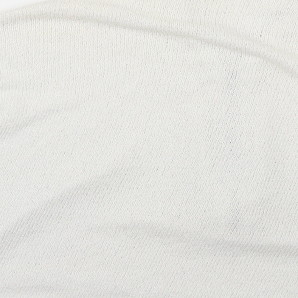 River Island Womens White   Pullover Jumper Size 10