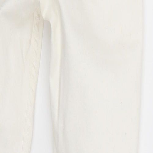 New Look Womens White   Skinny Jeans Size 8 L25 in