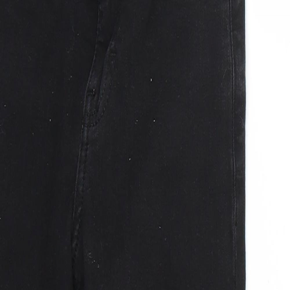 Topshop Mens Black   Skinny Jeans Size 28 L23 in
