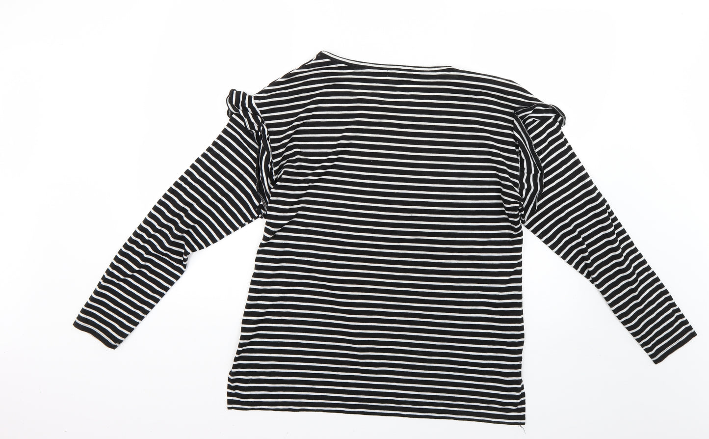 Papaya Womens Multicoloured Striped  Basic T-Shirt Size 14