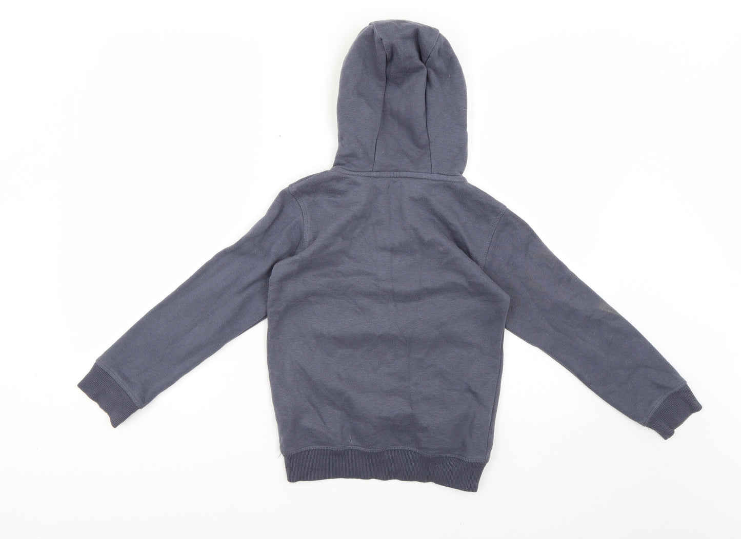 Matalan Boys Blue   Full Zip Hoodie Size 8 Years