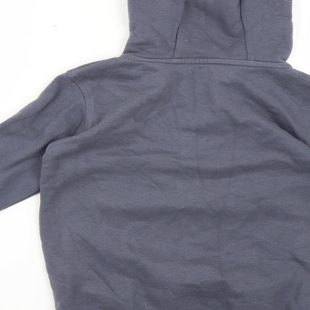 Matalan Boys Blue   Full Zip Hoodie Size 8 Years