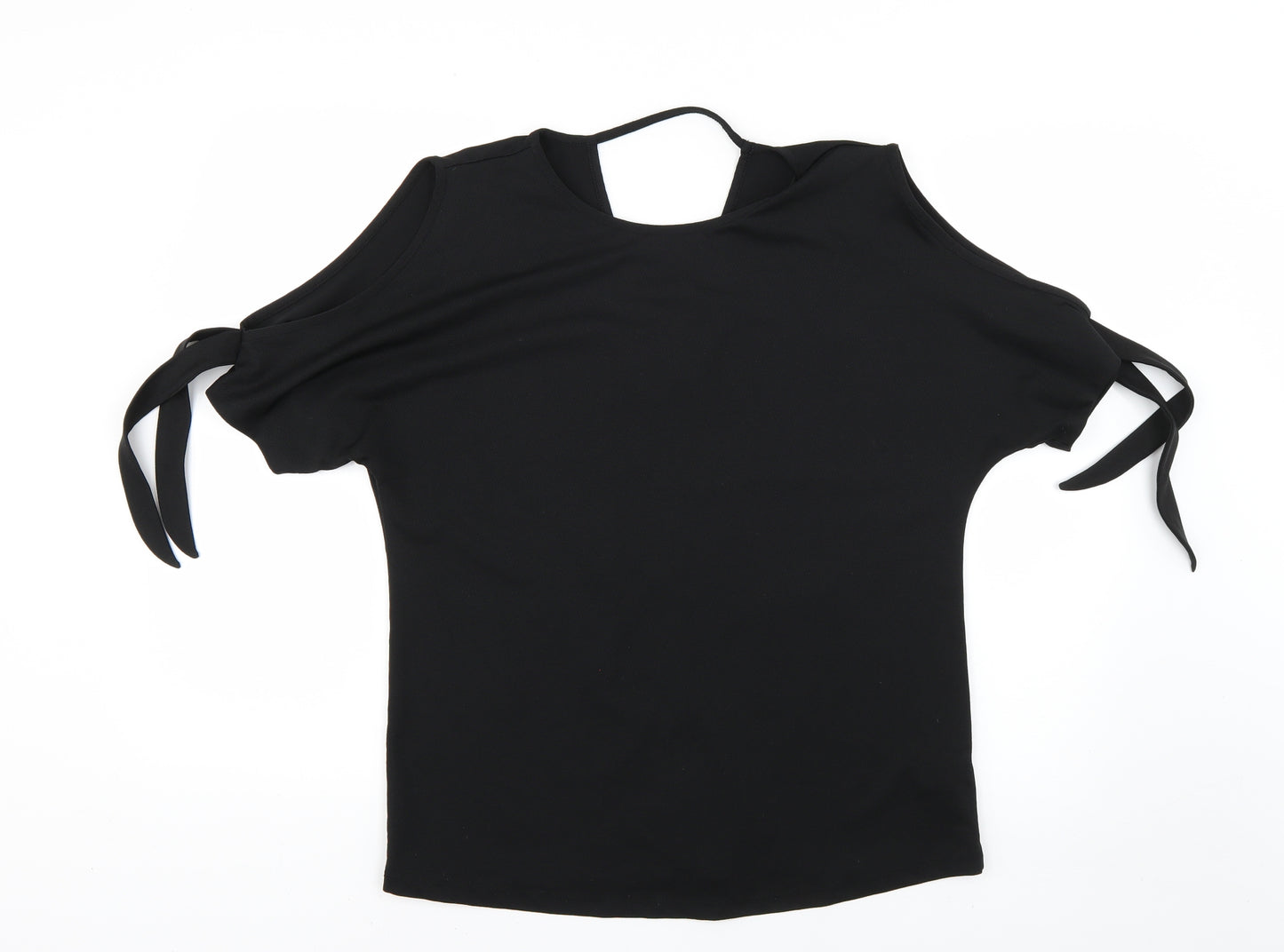 F&F Womens Black   Basic Blouse Size 8
